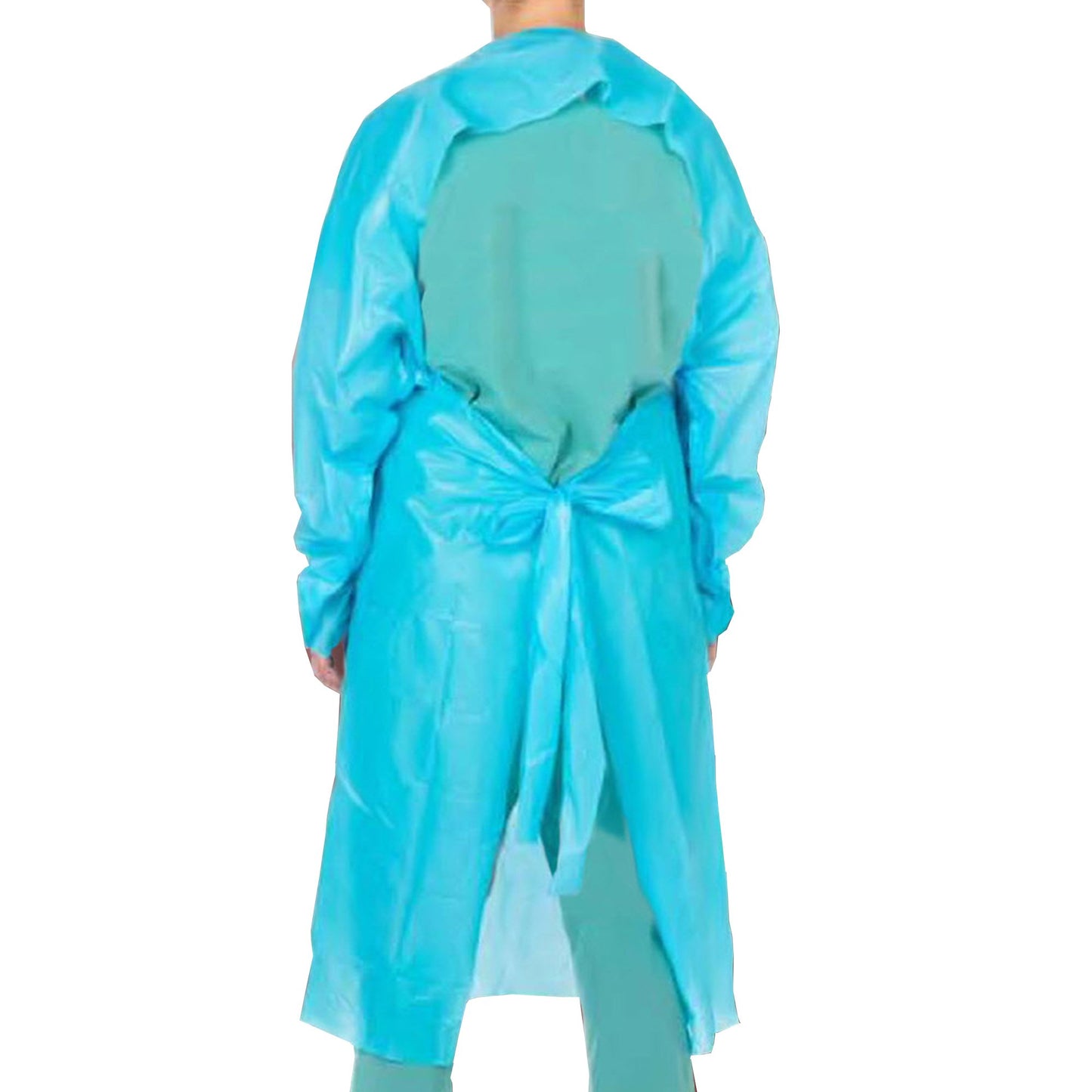 GOWN, IMPERV XL BLUE PLASTIC FILM (75/CS)