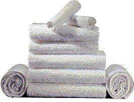 WASHCLOTH, 1LB IMPORT WHT 12X12