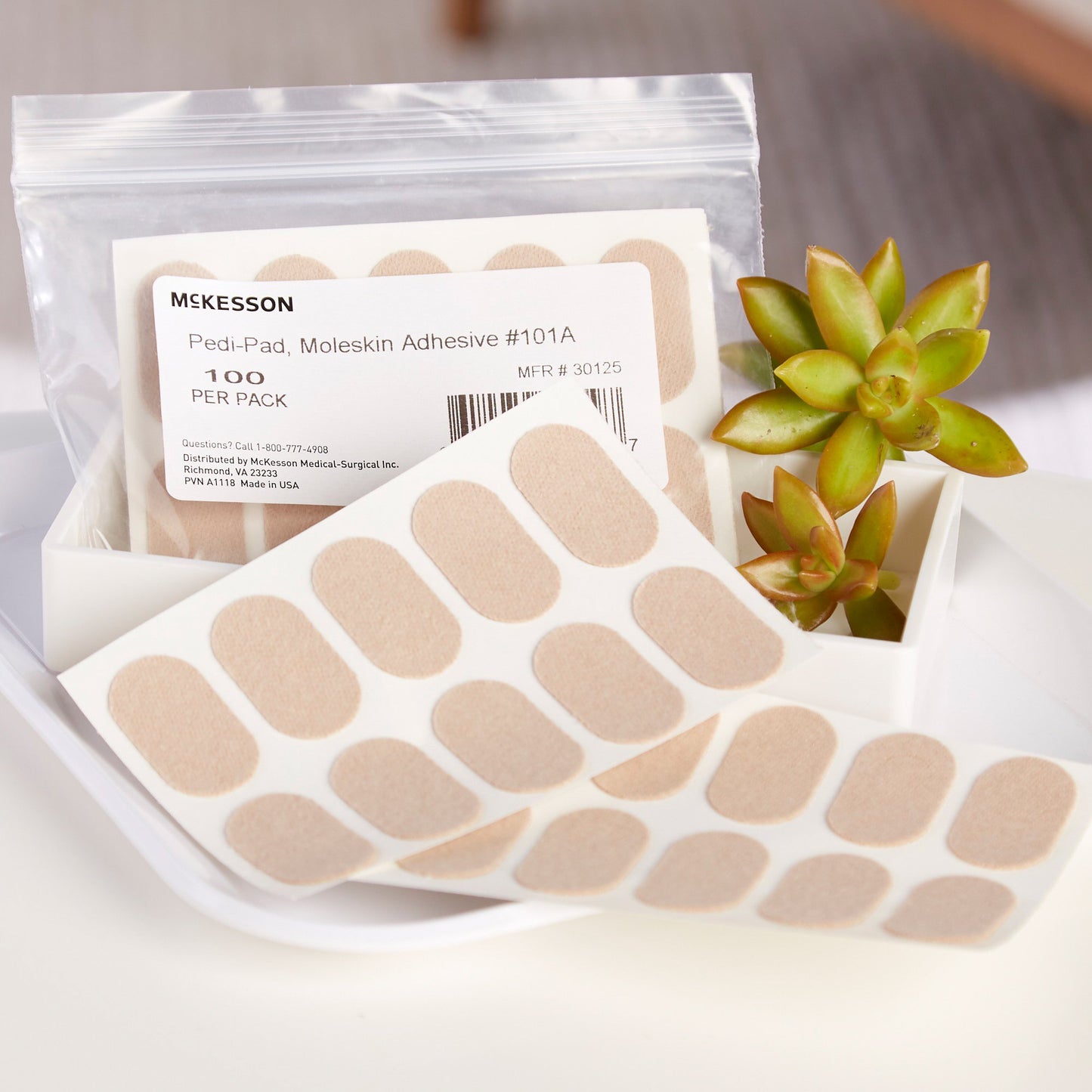 PEDI-PAD, MOLESKIN ADH #101-A 0/PK 10PK/CS)