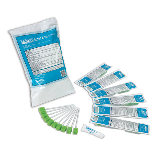 MOUTHCARE KIT, W/SUCTION SWABS(6/PK 50PK/CS)