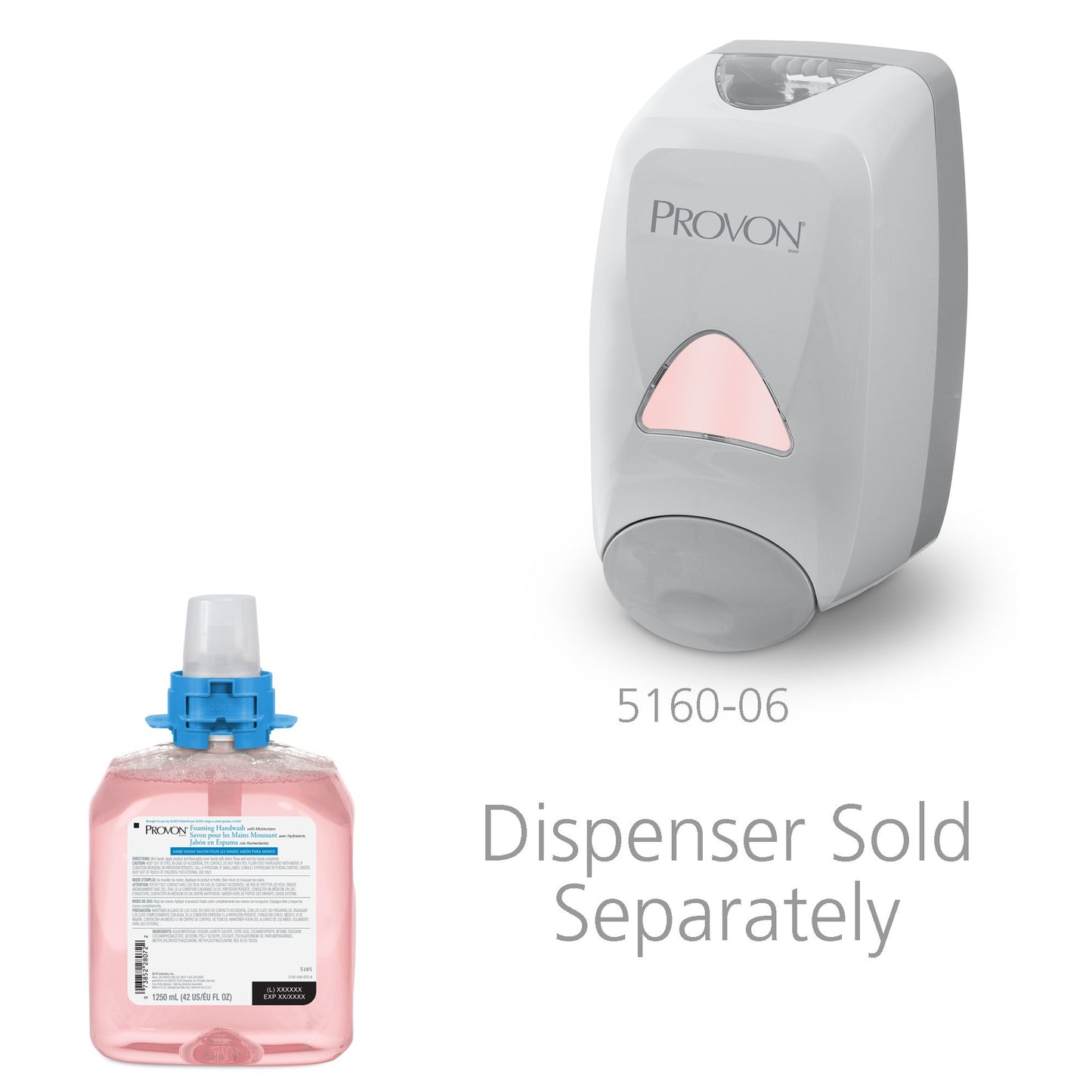 HANDWASH, FOAMING W/MOIST 1250ML (4/CS)