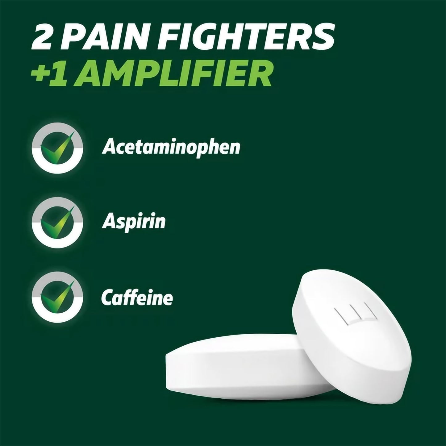 EXCEDRIN XS, CAP 250-250-65MG (100/BT)