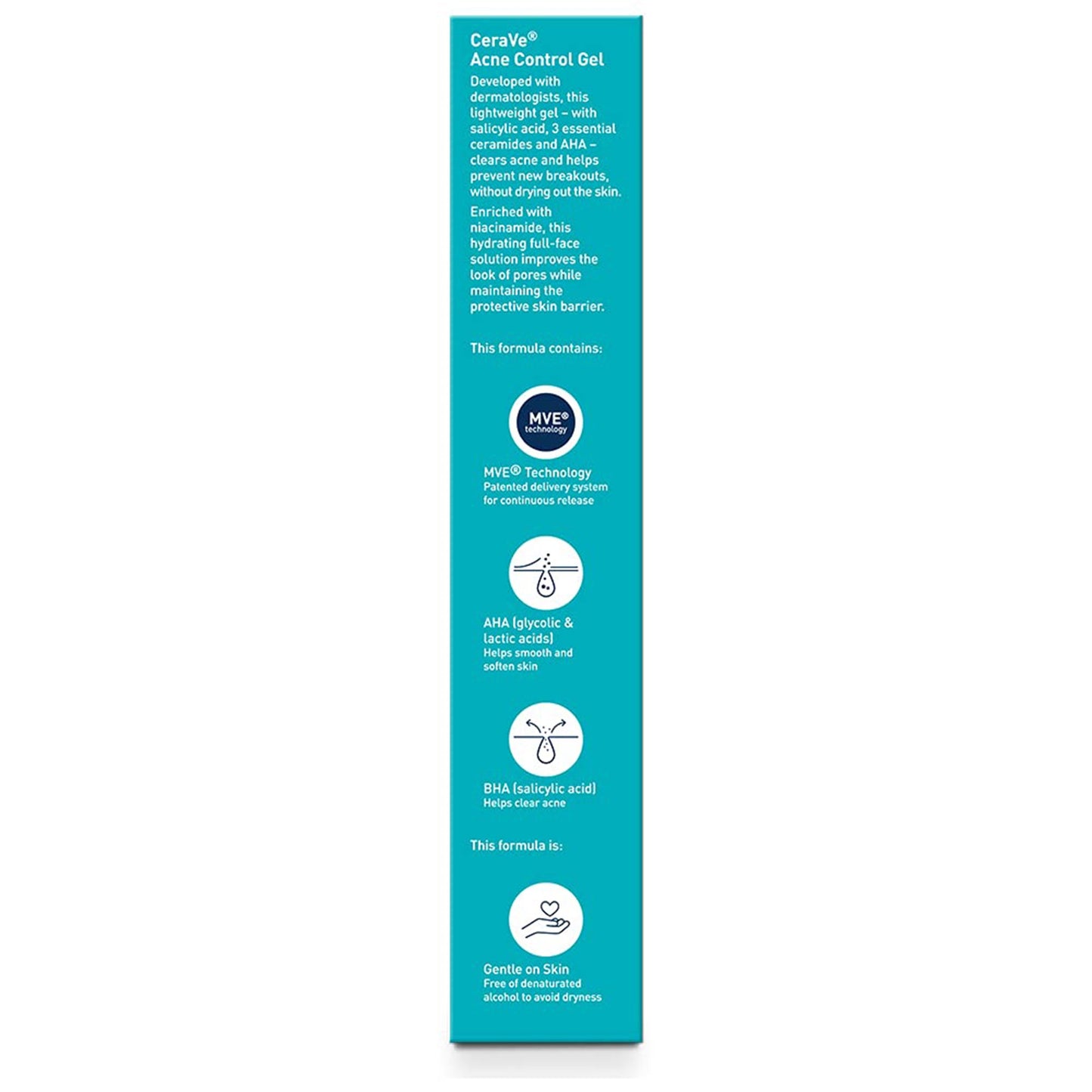 CERAVE ACNE, GEL CONTROL 1.35OZ