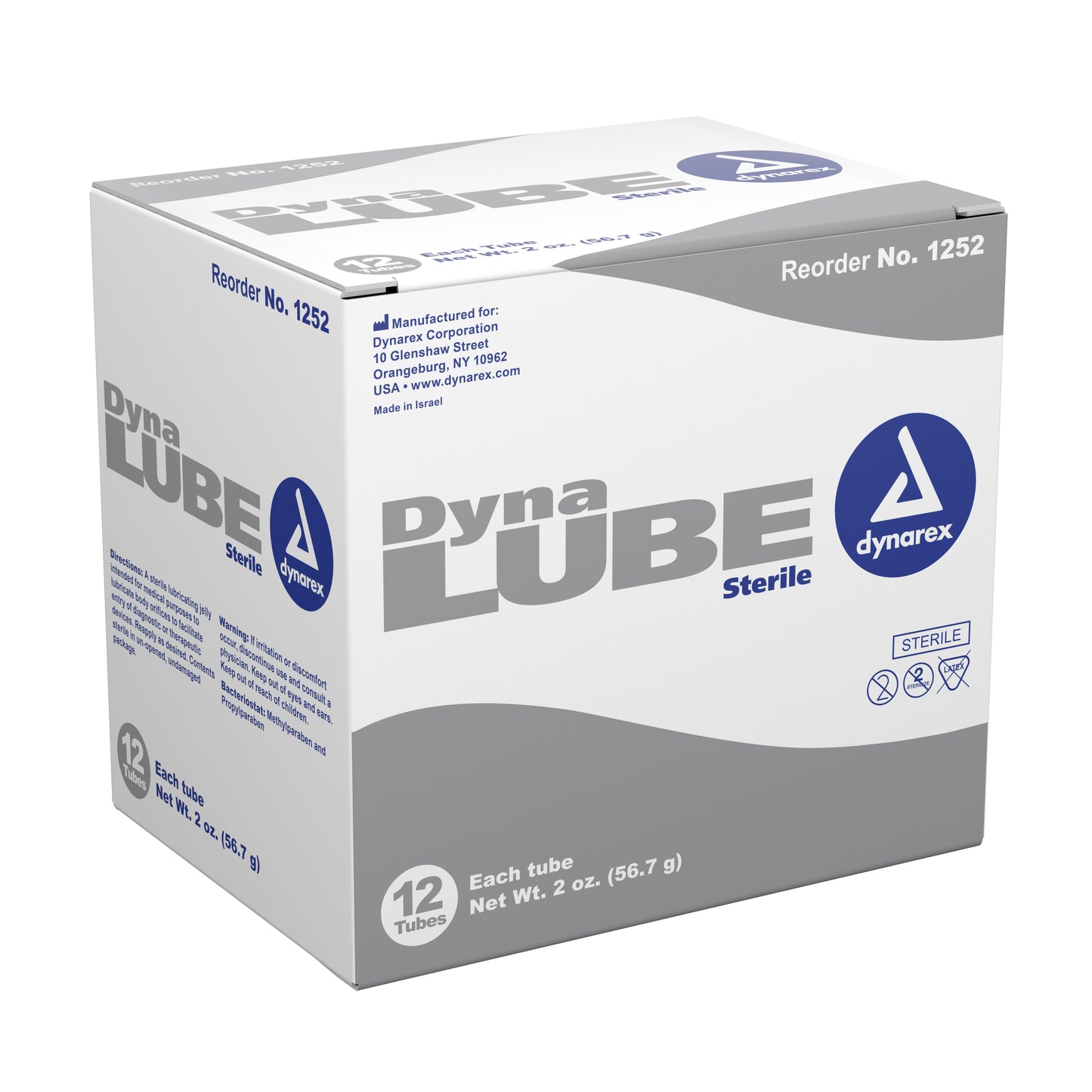 LUBRICATING JELLY, 2OZ TU (12/BX 6BX/CS)