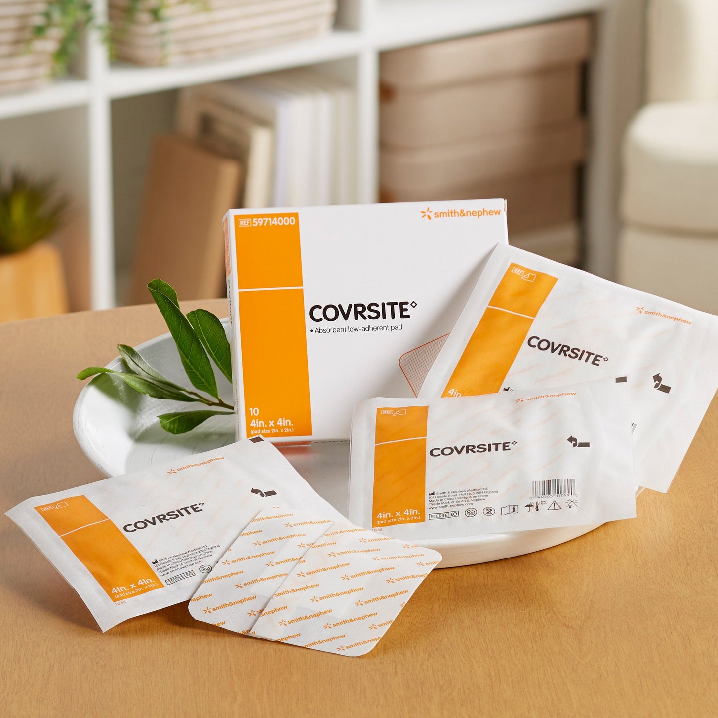 DRESSING, COVRSITE 4X4" (10/BX10BX/CS)