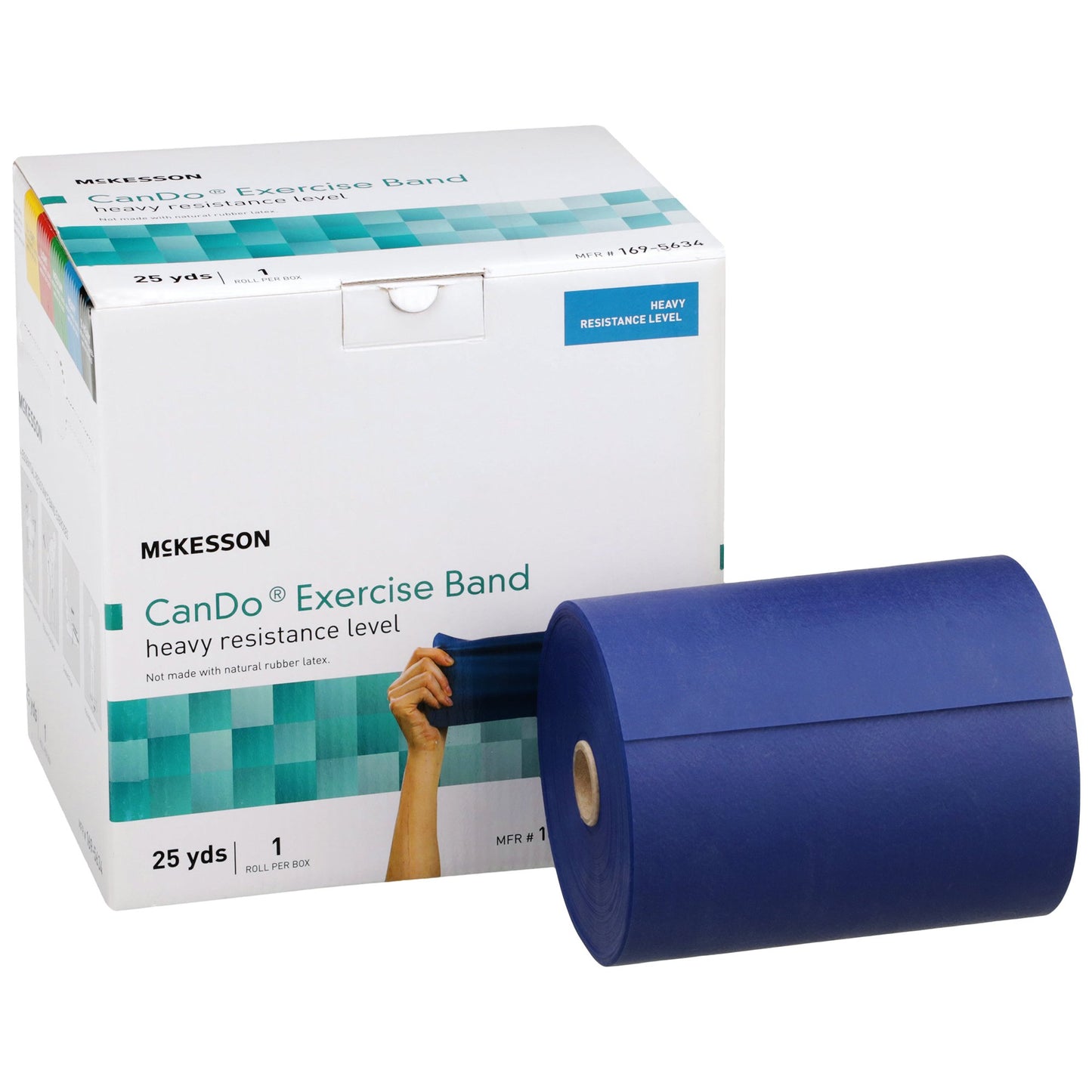 BAND, EXERCISE LF DISP BLU 25YDS