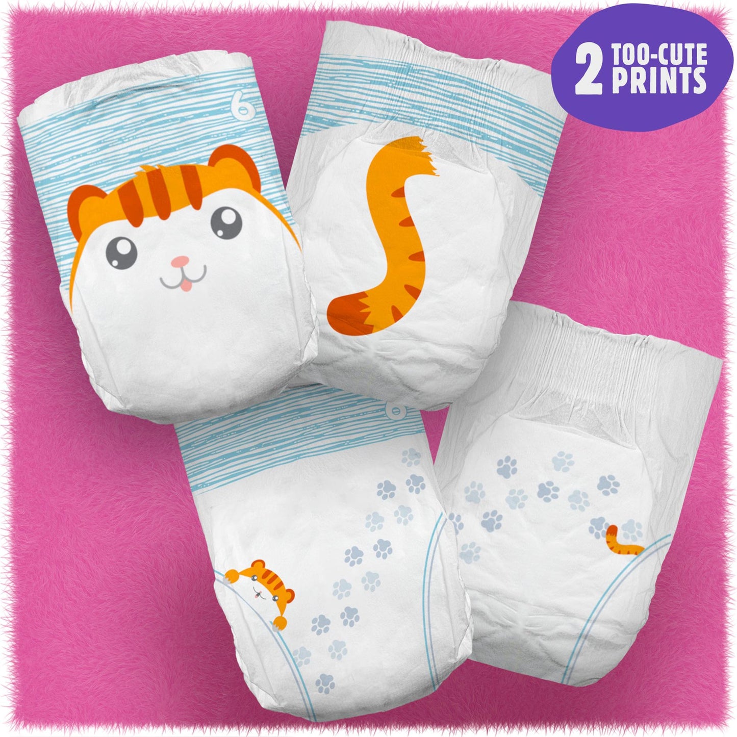 DIAPER, BABY CUTIES SZ6 (23/PK4PK/CS)