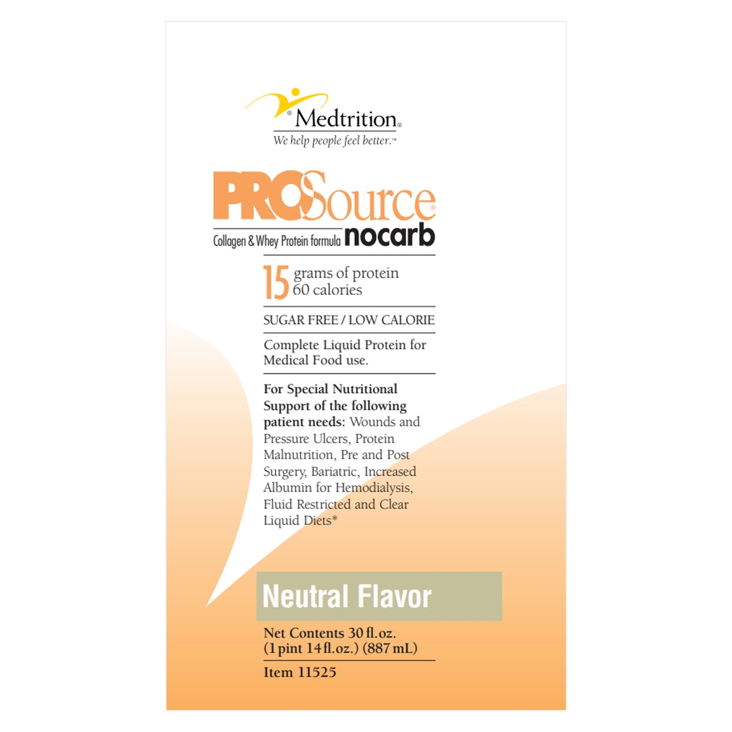 PROTEIN, PROSOURCE NO CARB 30OZ (4/CS) EC