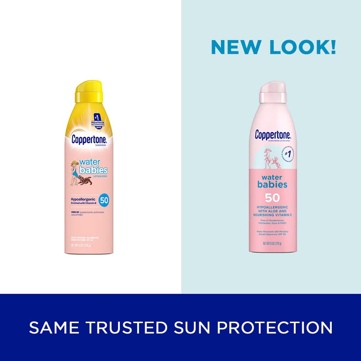 COPPERTONE, SPR LOT WATER BABIES SPF50 6OZ