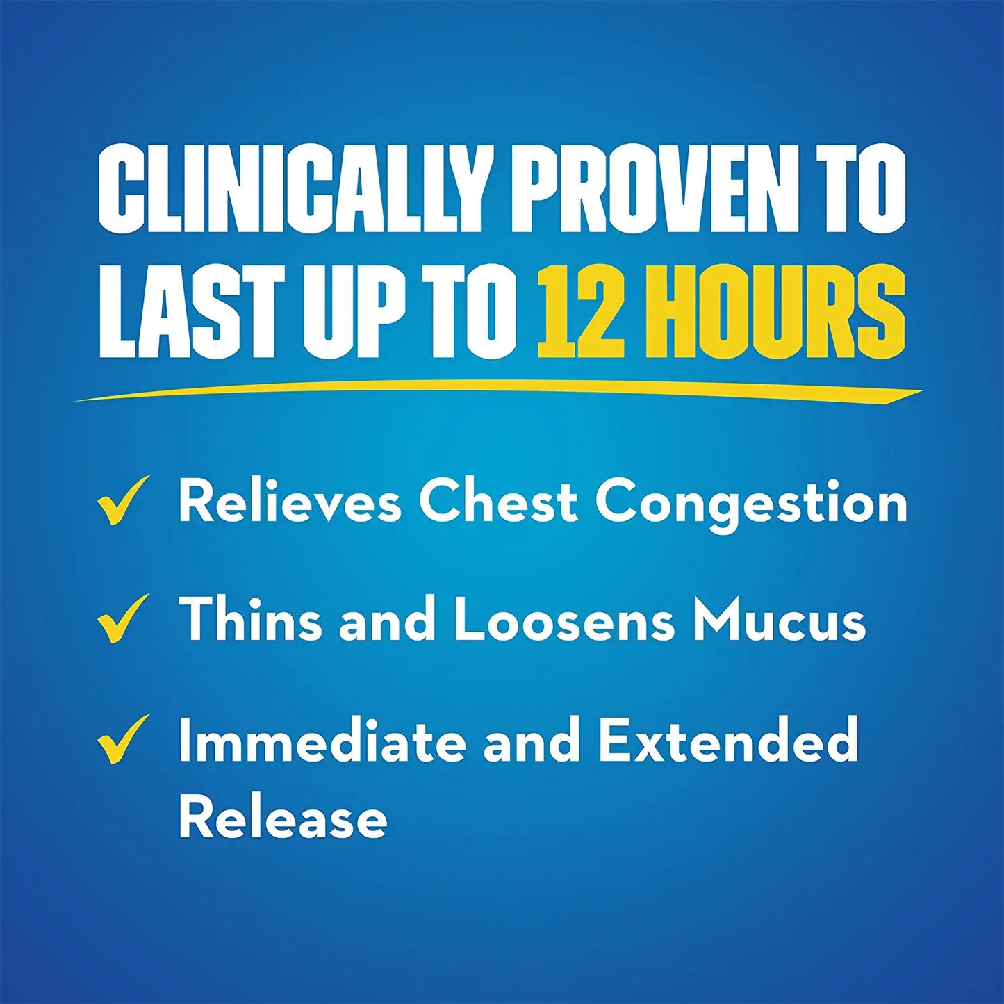 MUCINEX EXT RELEASE, TAB (100/BT)