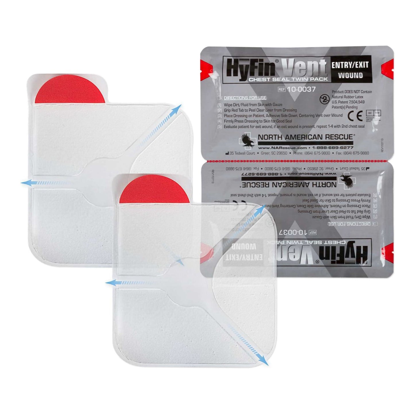 CHEST SEAL, HYFIN TWIN PACK (2/PK)