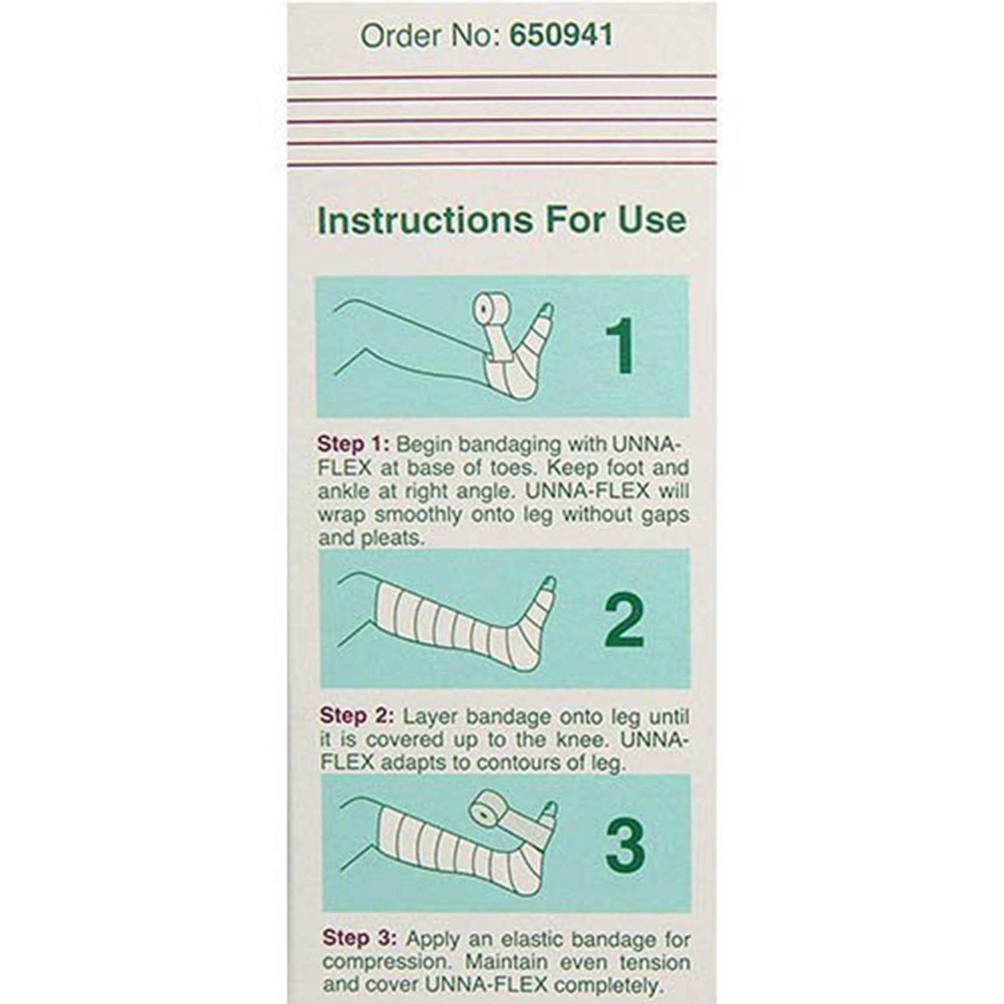 UNNA BOOT, ELAS UNNA-FLEX 4"X10YDS (12/BX)