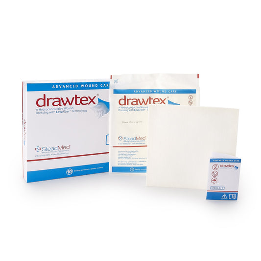 DRESSING, WND W/ LEVA FEBER 8X8 (10/BX) SWISAM