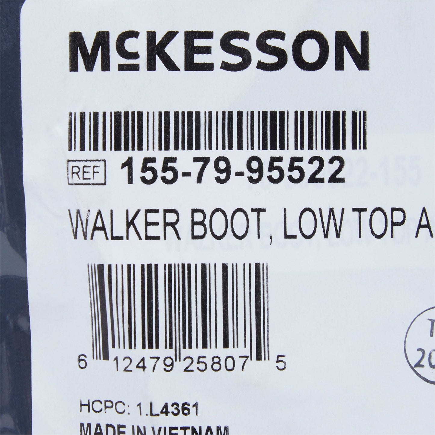 WALKER BOOT, AIR LOW TOP XSM
