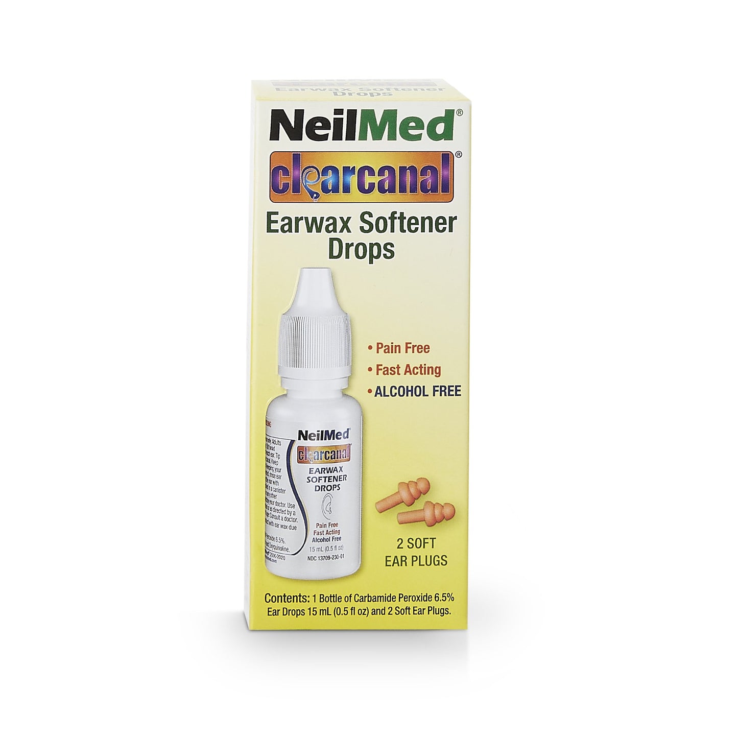 EARWAX SOFTENER, DROP CLEARCANAL 0.5OZ (96/CS)
