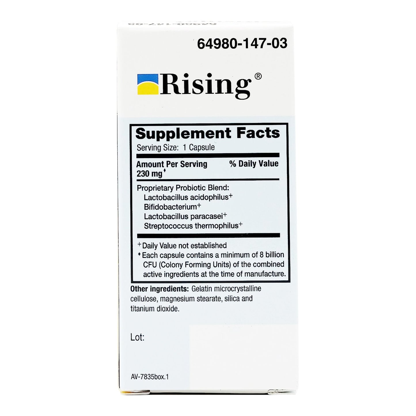 RISAQUAD, CAP 8B CELL (30/BT)
