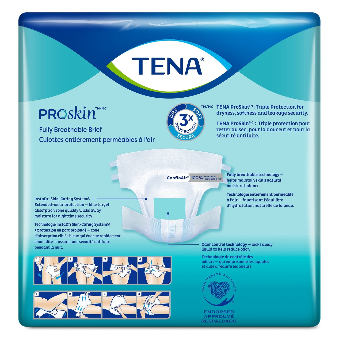BRIEF, TENA ULTRA ADLT XLG (15/BG 4BG/CS) SCAPER