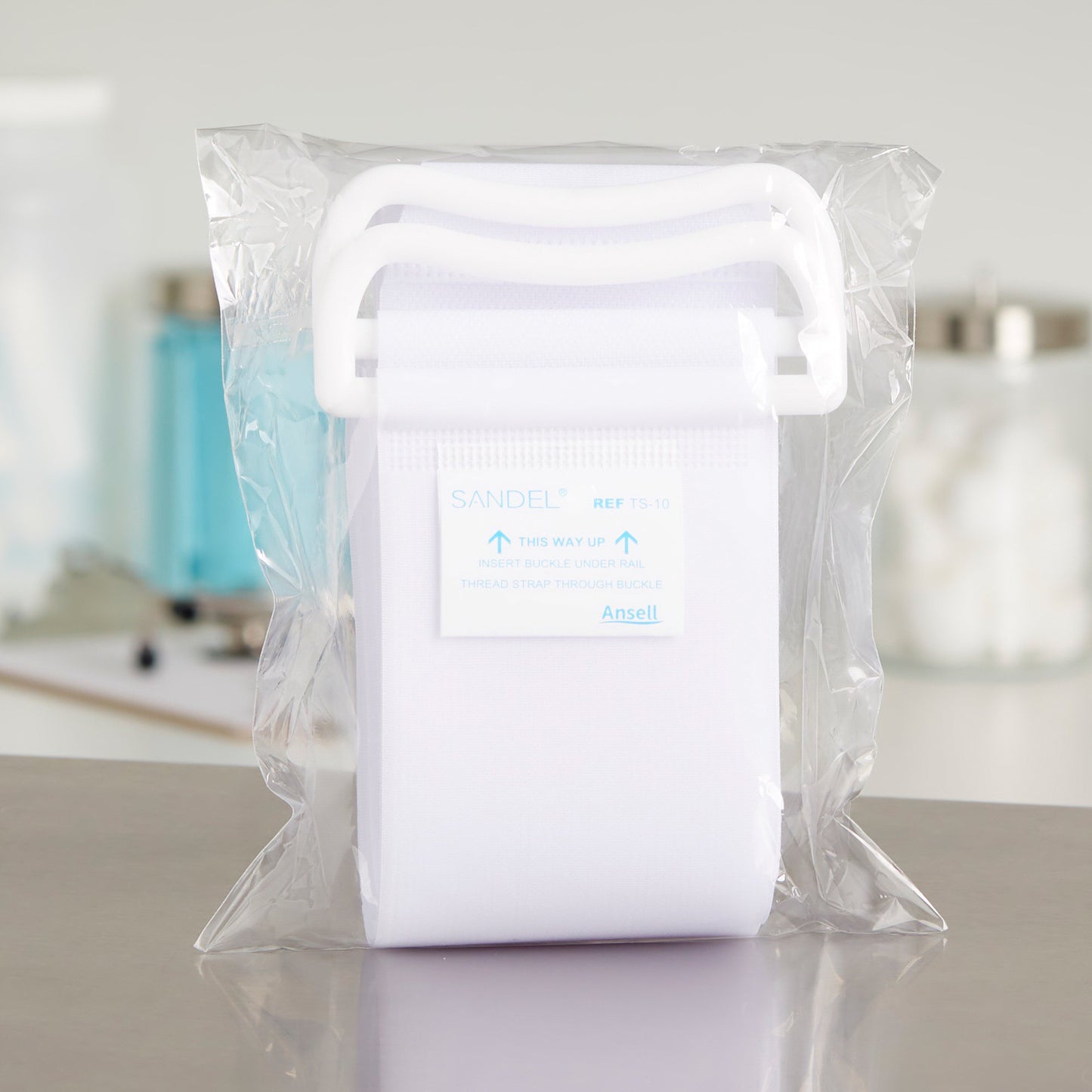 STRAP, POSITIONING PATIENT DISP HOOK & CLSR (2/BG 50BG/CS)