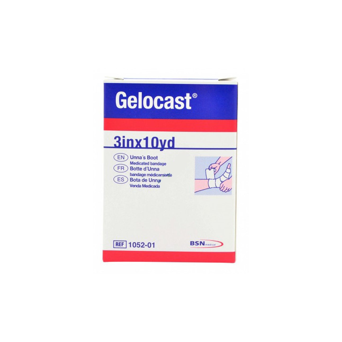 BANDAGE, GELOCAST MEDICATED 3"X10YDS