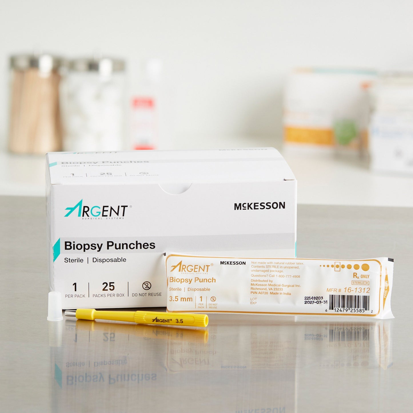 PUNCH, BIOPSY DISP STR 3.5MM (25/BX 4BX/CS)