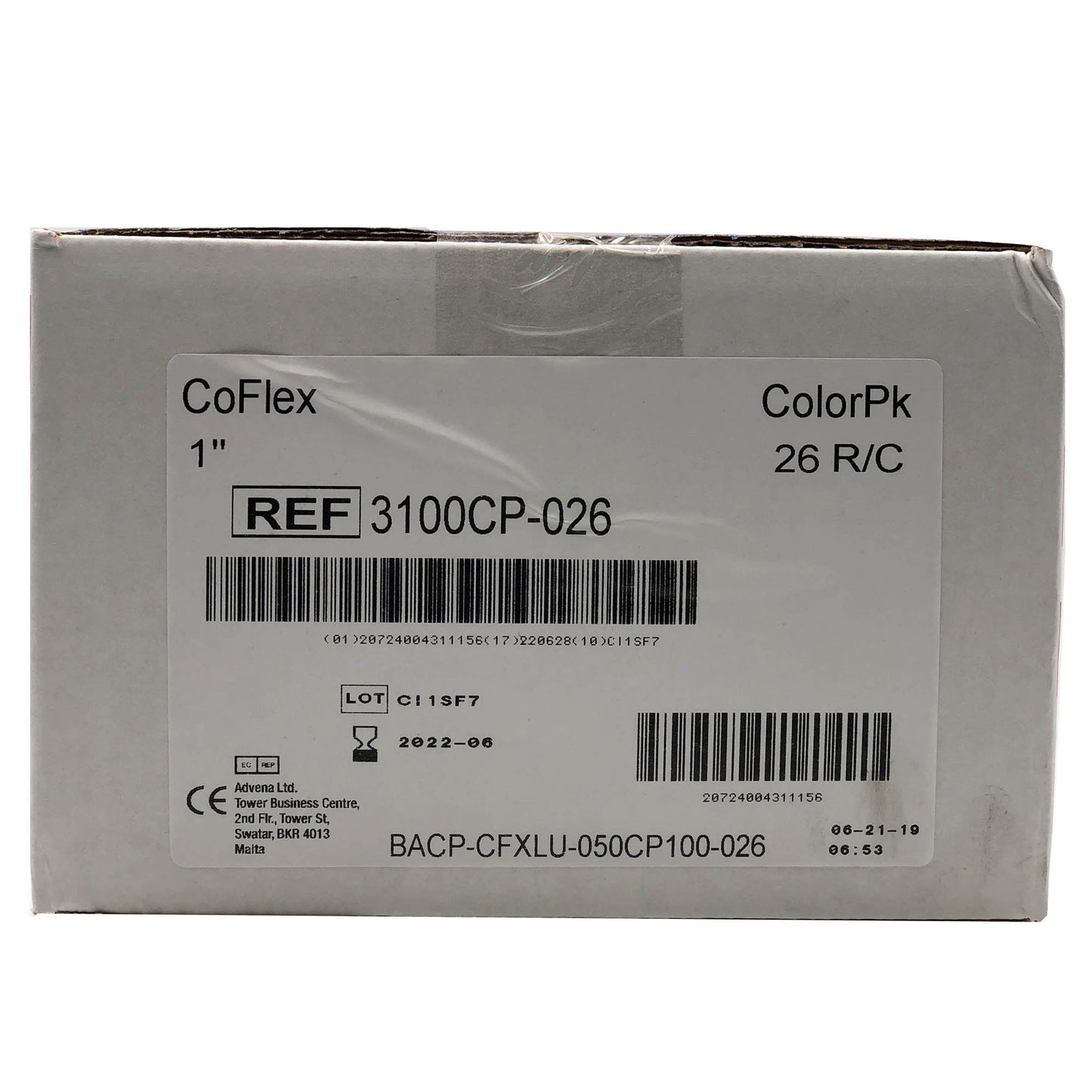 BANDAGE, CO-FLEX COLORPK 1" (2/PK 30PK/CS)
