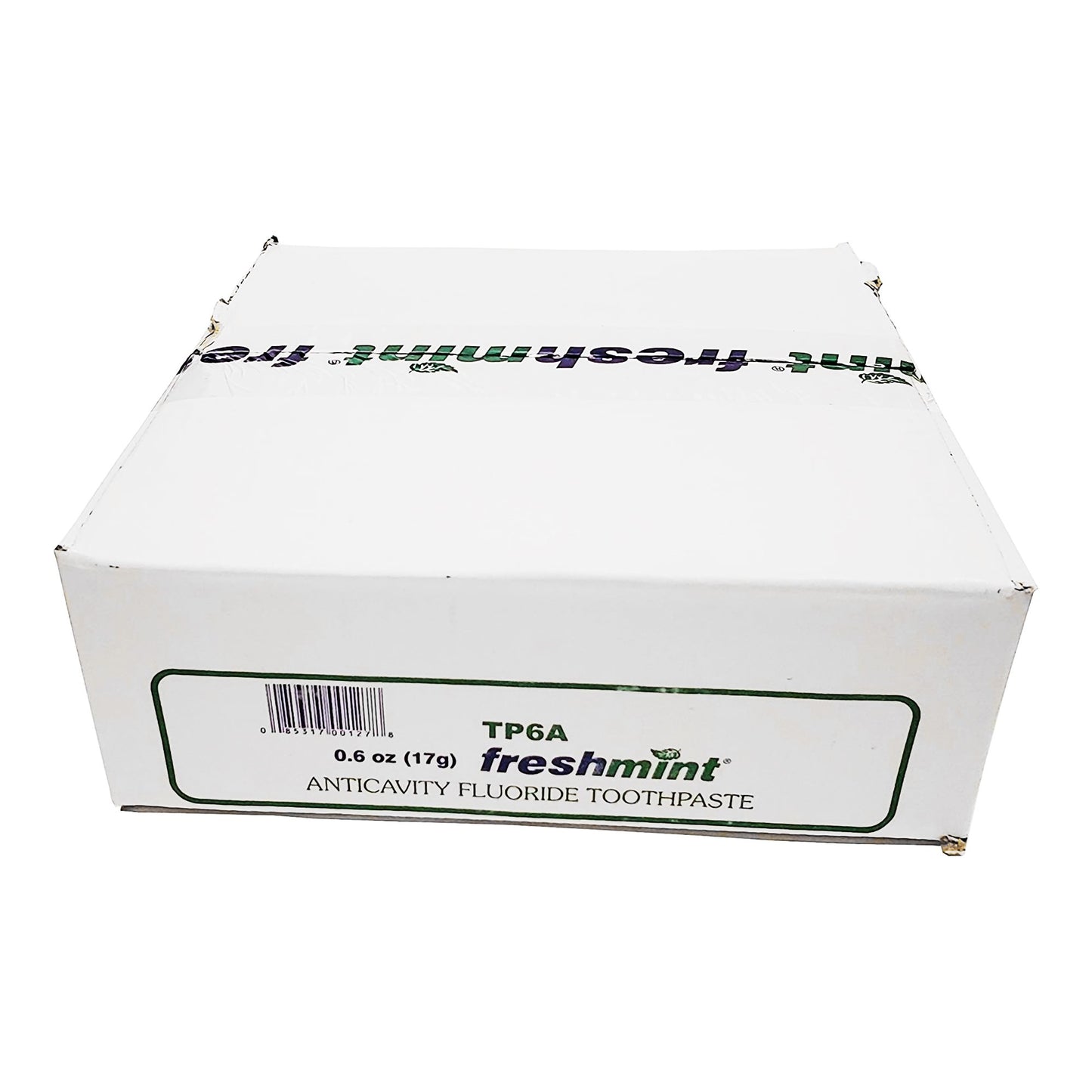 TOOTHPASTE, FRESHMINT W/FLUORIDE .6OZ (144/BX 5BX/CS)