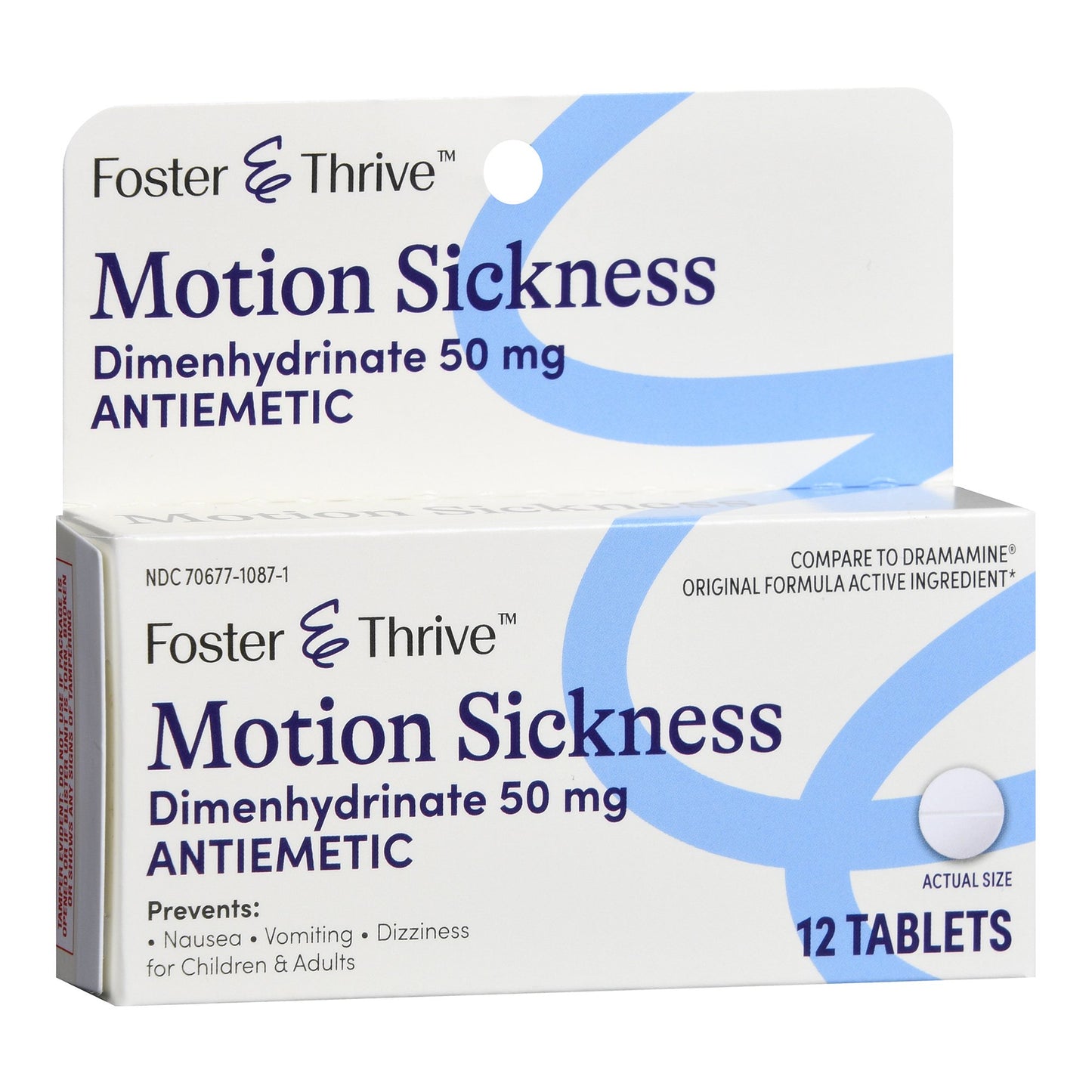 MOTION SICKNESS ORIG, TAB FT 50MG(12/BX)