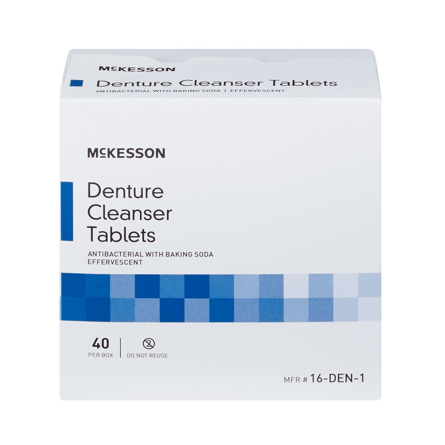 CLEANSER, DENTURE EFFERVESCENT(40/BX 12BX/CS)