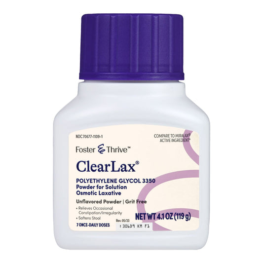 CLEARLAX PLY GLYC, PDR FT SM 17G/DOSE 4.1OZ