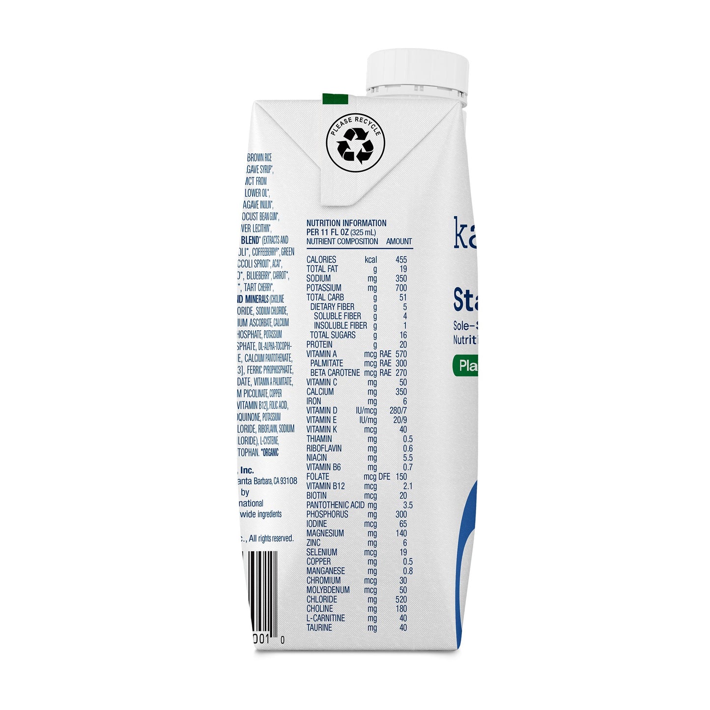 SUPPLEMENT, STANDARD 1.4 PLAIN11 FL OZ 325ML (12/CS)