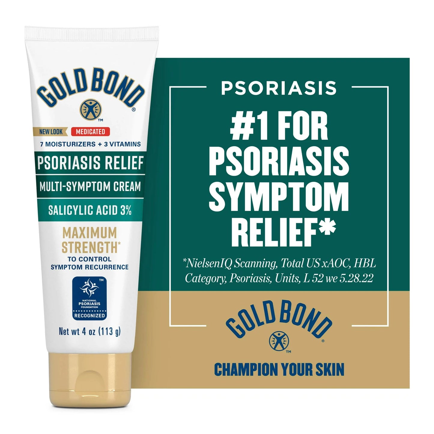 GOLD BOND, CRM PSORIASIS RELIEF 4OZ