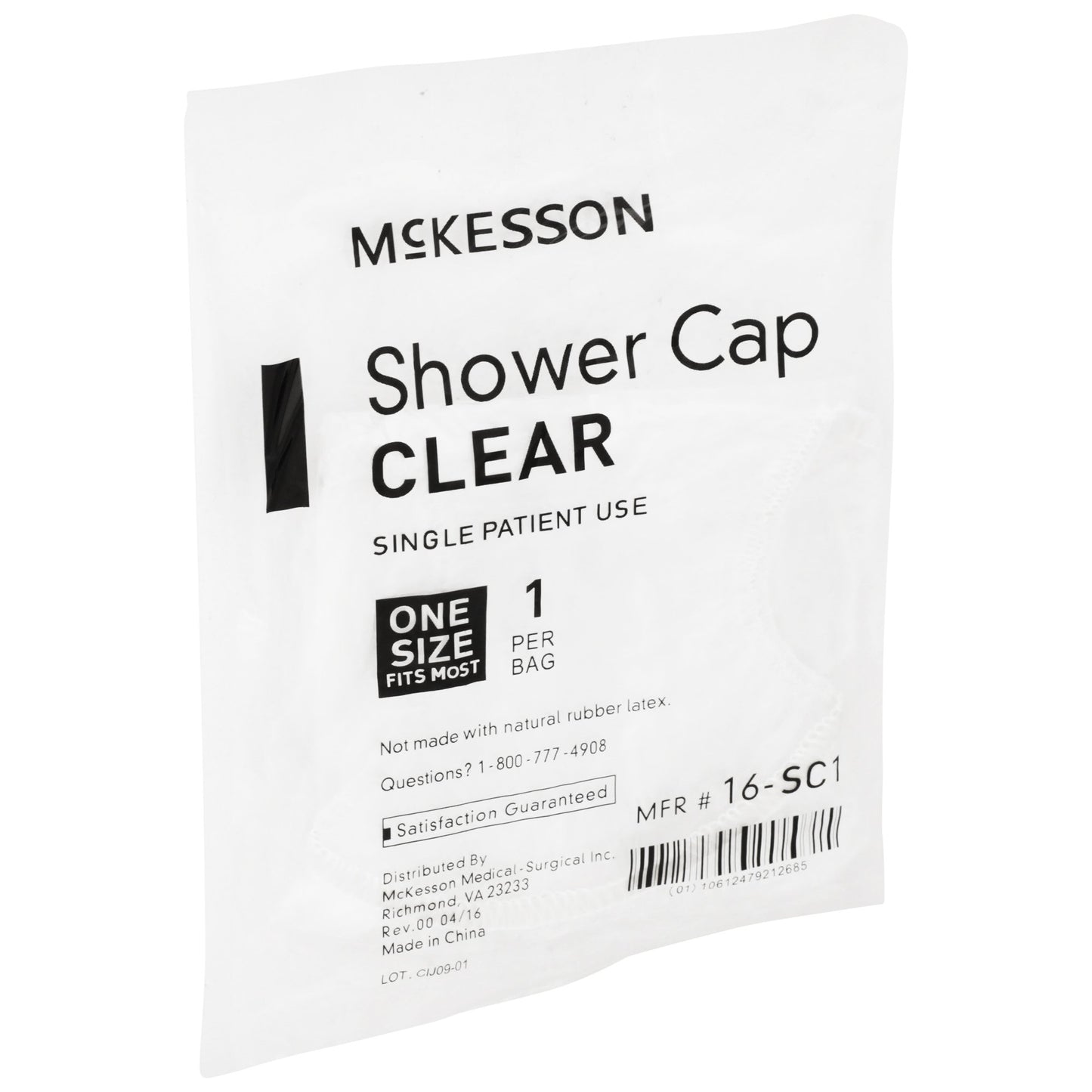 CAP, SHOWER LF (200/BX 10BX/CS)