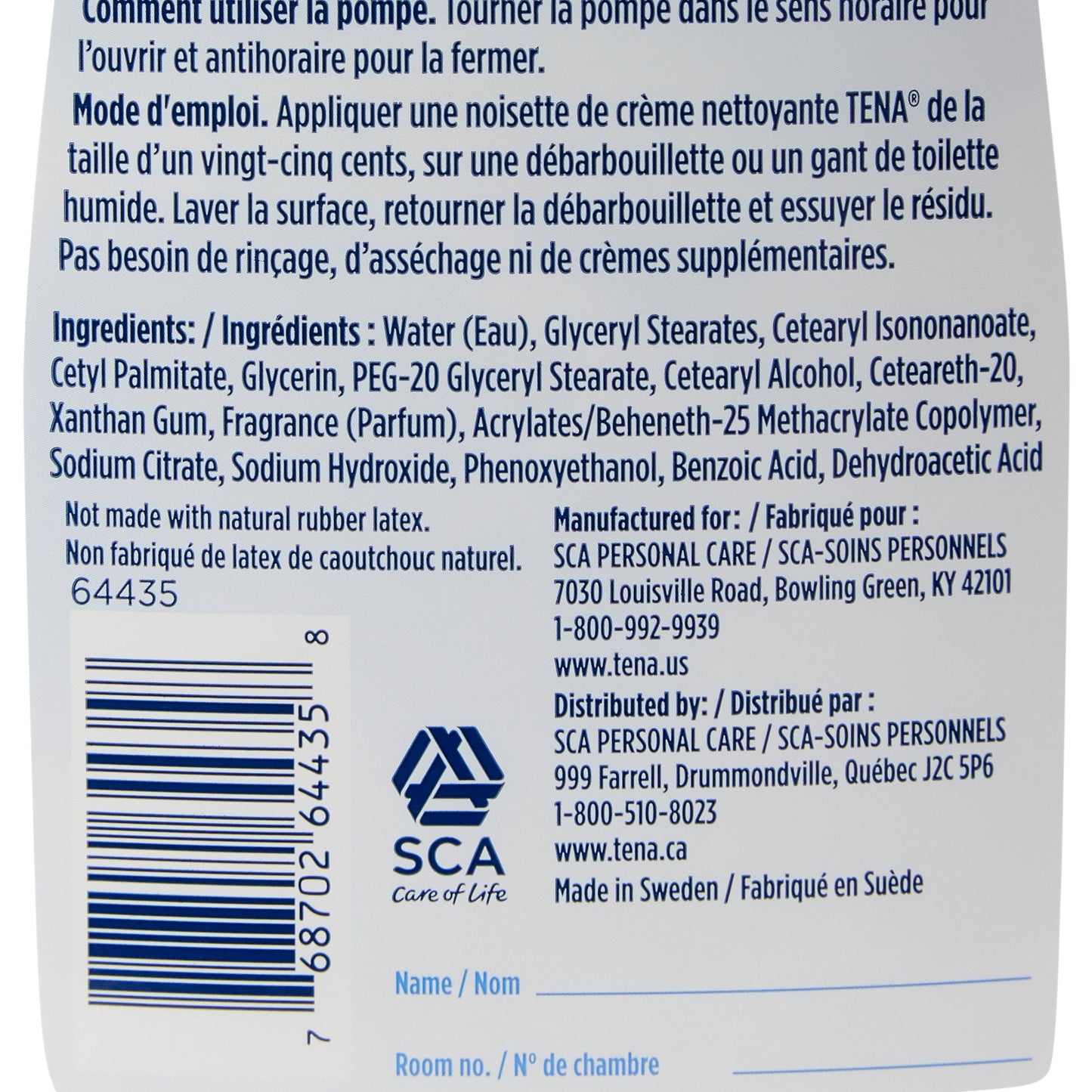 CREAM, CLEANSING SKIN TENA SCNTD PMP BT 33.8FL OZ SCAPER