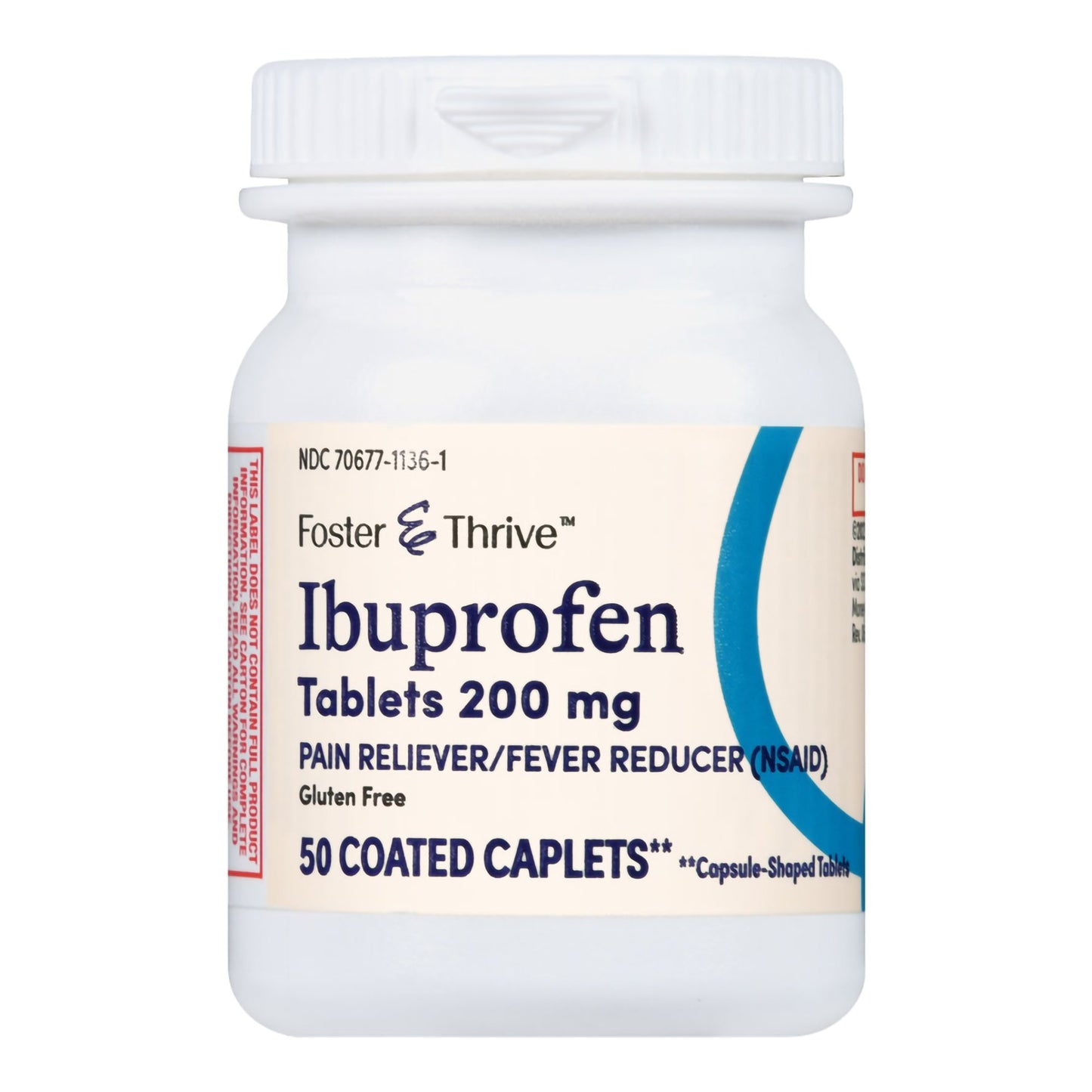 IBUPROFEN, CAPL FT SM 200MG (50/BT)