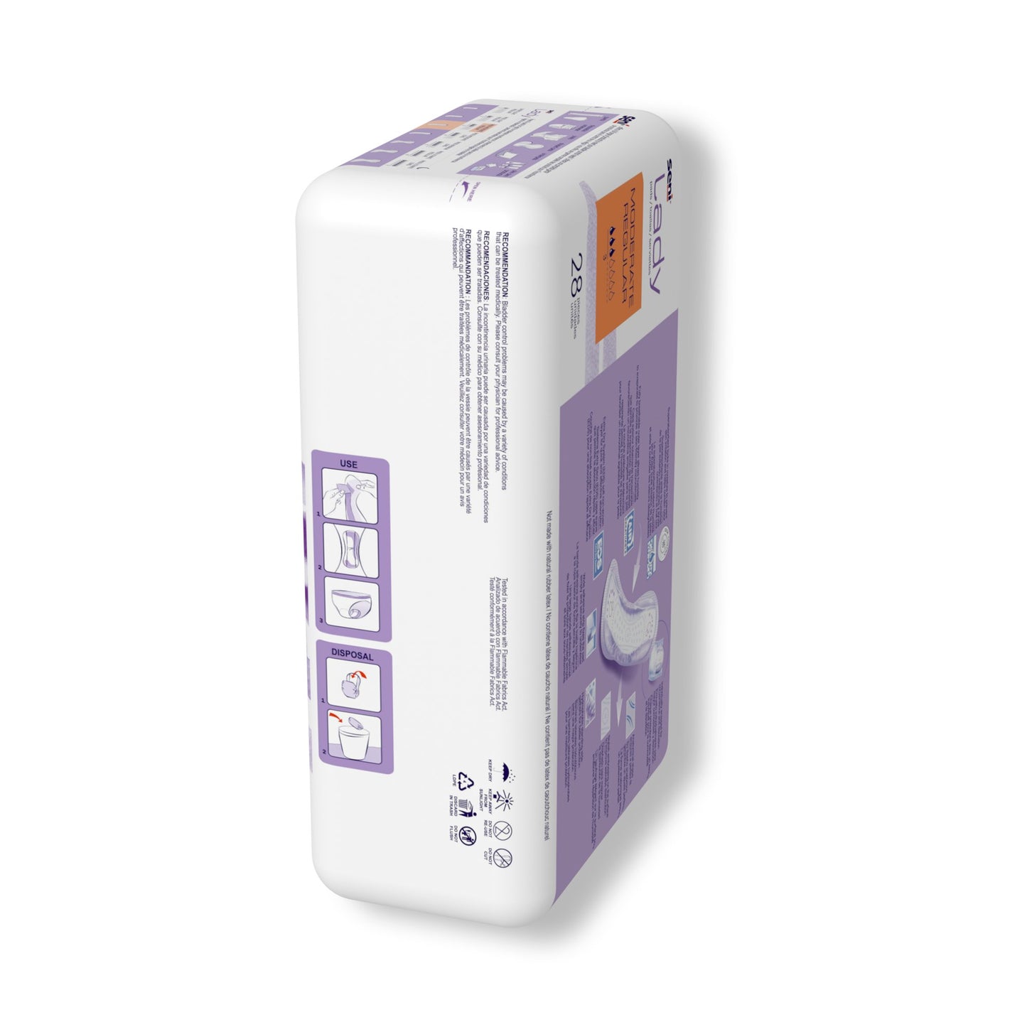 PAD, SENI LADY MODERATE REG (28/PK 6PK/CS)