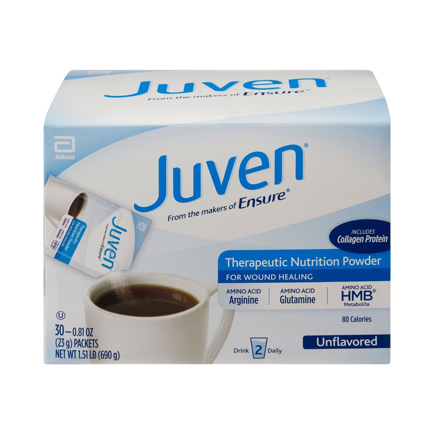 JUVEN, PDR UNFLV 0.82OZ PKT (30PK/BX 6BX/CS)