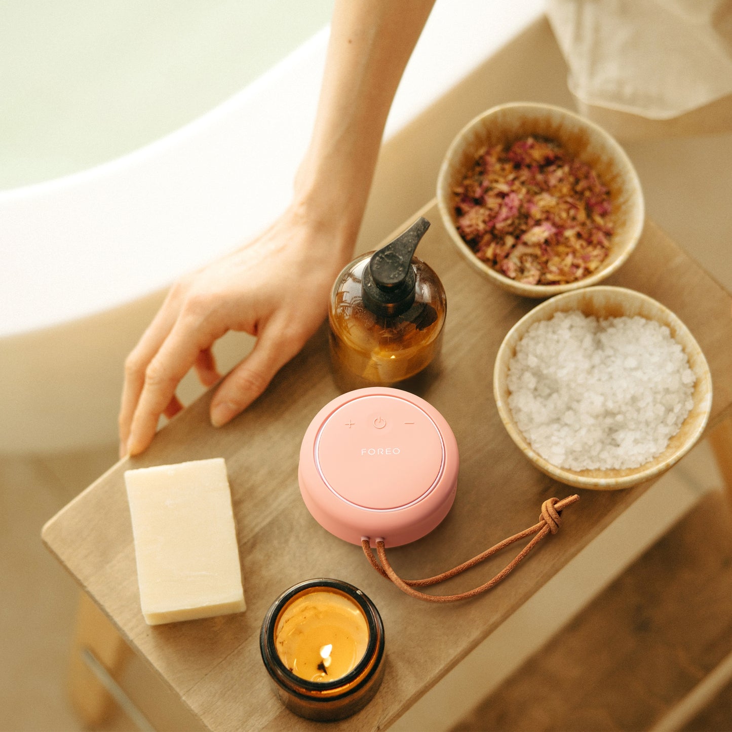MASSAGER, CLEANSER LUNA 4 SONIC BODY PERFECT PEACH