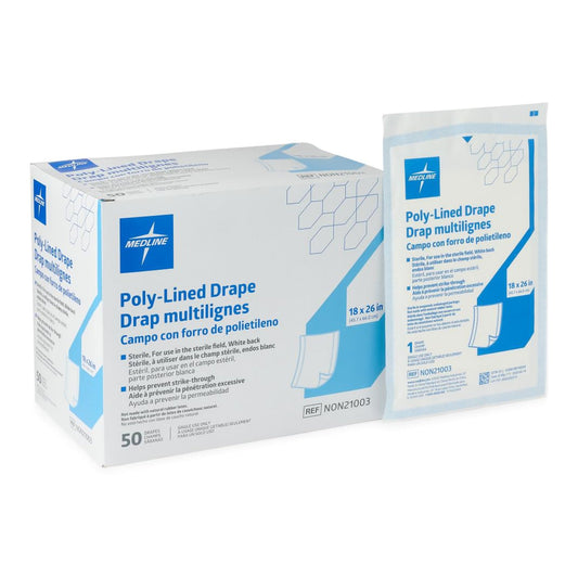 DRAPE, STR FIELD T/P/T 18"X26"(50/BX 6BX/CS)