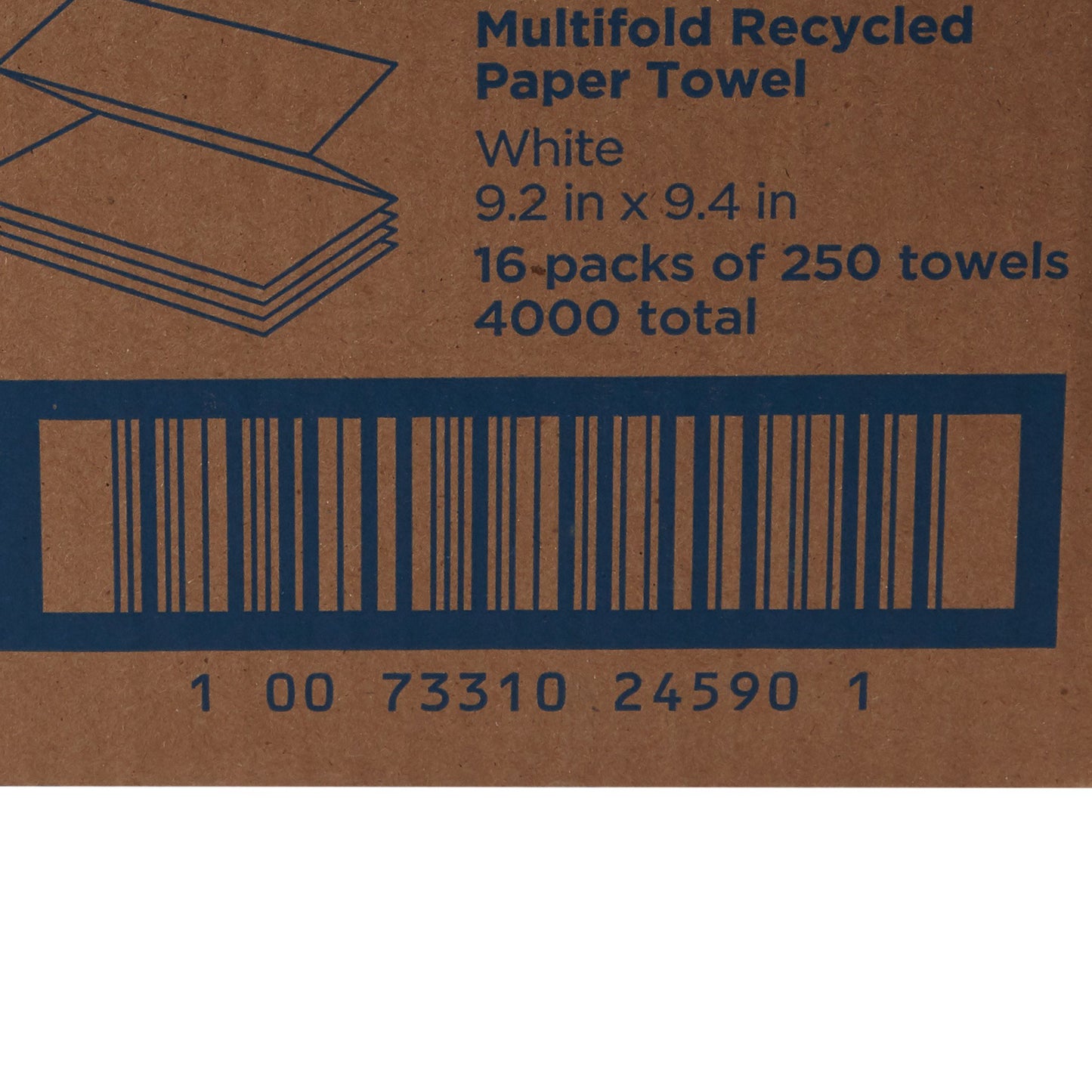 TOWEL, PAPER MULTI-FOLD BLEACHWHT