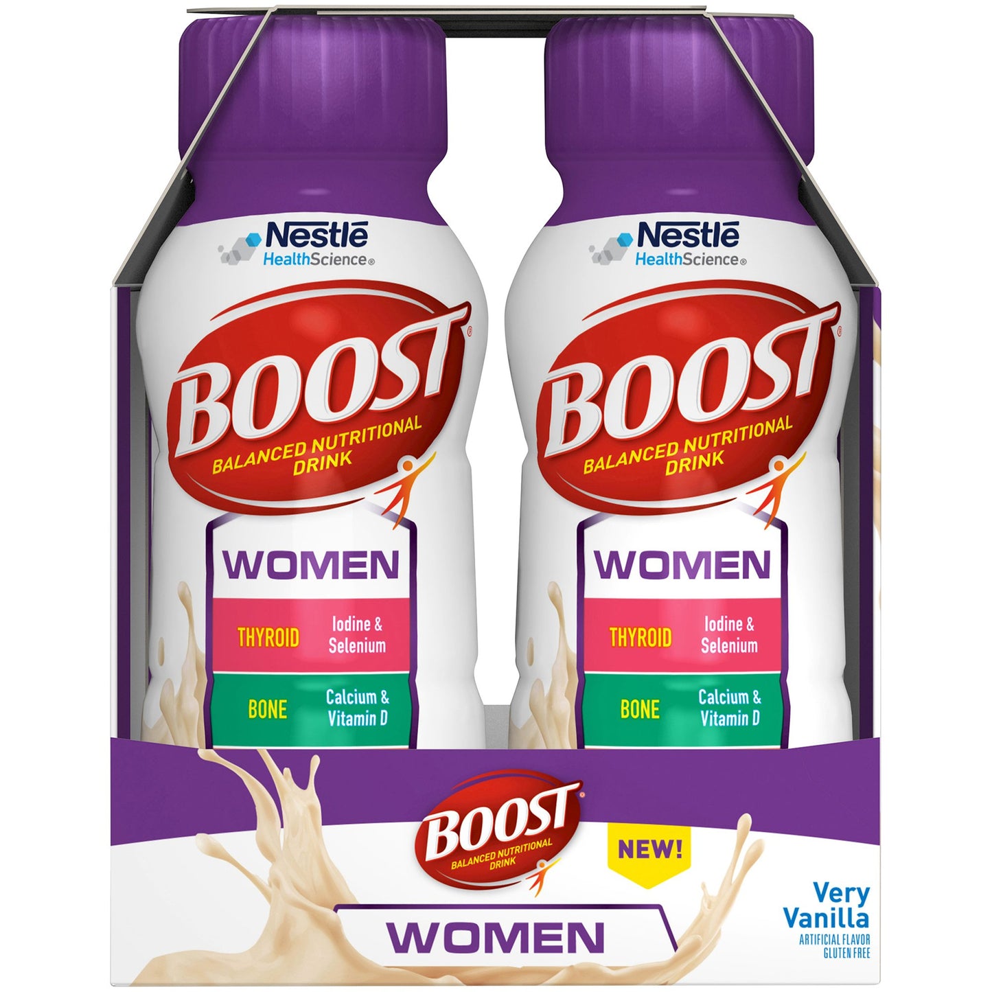 BOOST, CALORIE SMARTVERY VANILLA 8OZ (6/PK 4P/KCS)