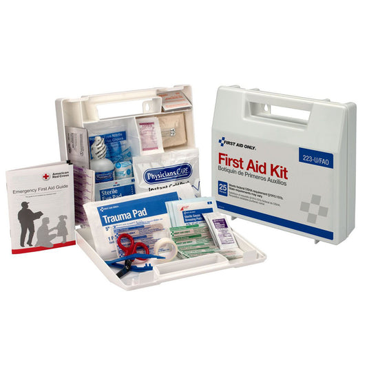 FIRST AID KIT, 25 PERSON 106PC(10/CS) FRSTAD