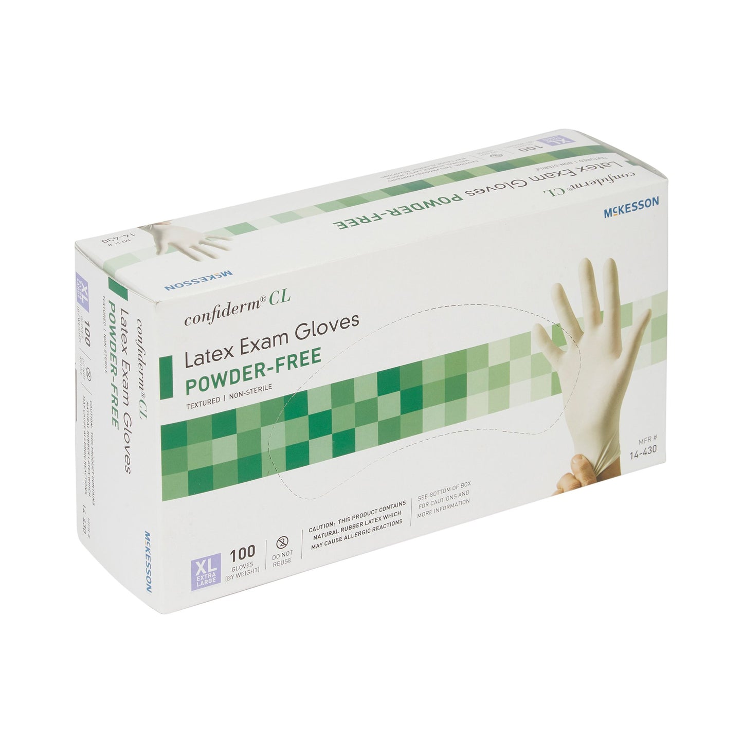 GLOVE, EXAM LTX XL N/S (100/BX10BX/CS)