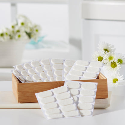 PEDI-PAD, FELT ADH WHT #101-A-8" (100/PK)