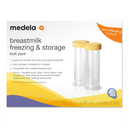 CONTAINER, BREAST MILK 80ML (12/BX 2BX/CS)