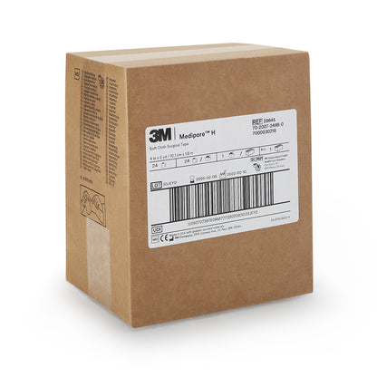 TAPE, HYPOALL MEDIPORE 4"X2" (24/CS) 3M