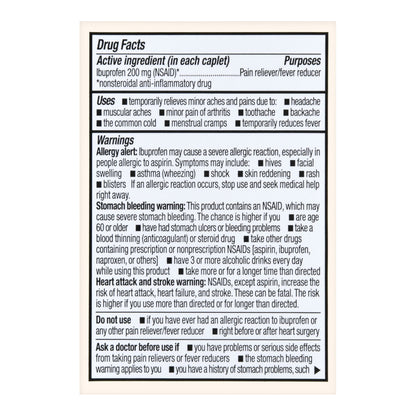 IBUPROFEN, CAPL FT SM 200MG (50/BT)