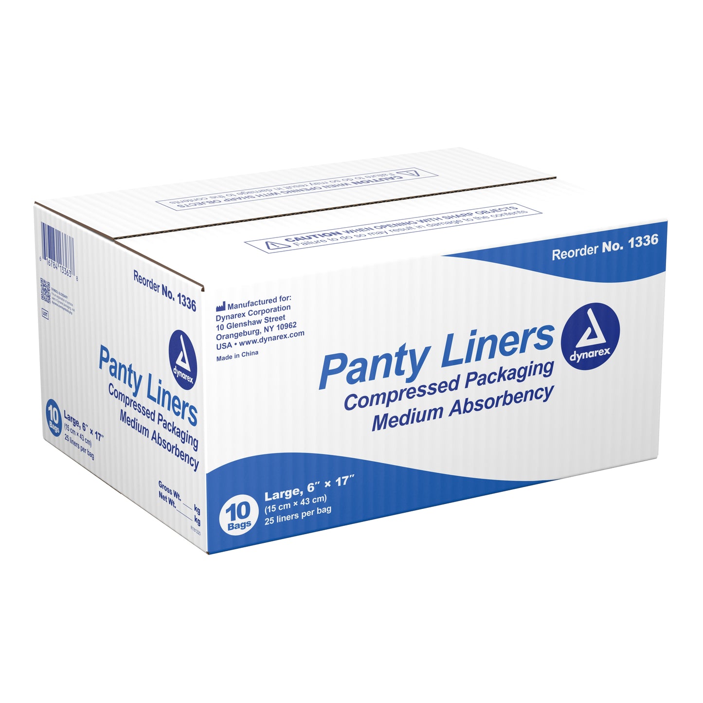 LINER, INCONT PANTS ADH 6X17" 18GM (25/BX 10BX/CS)