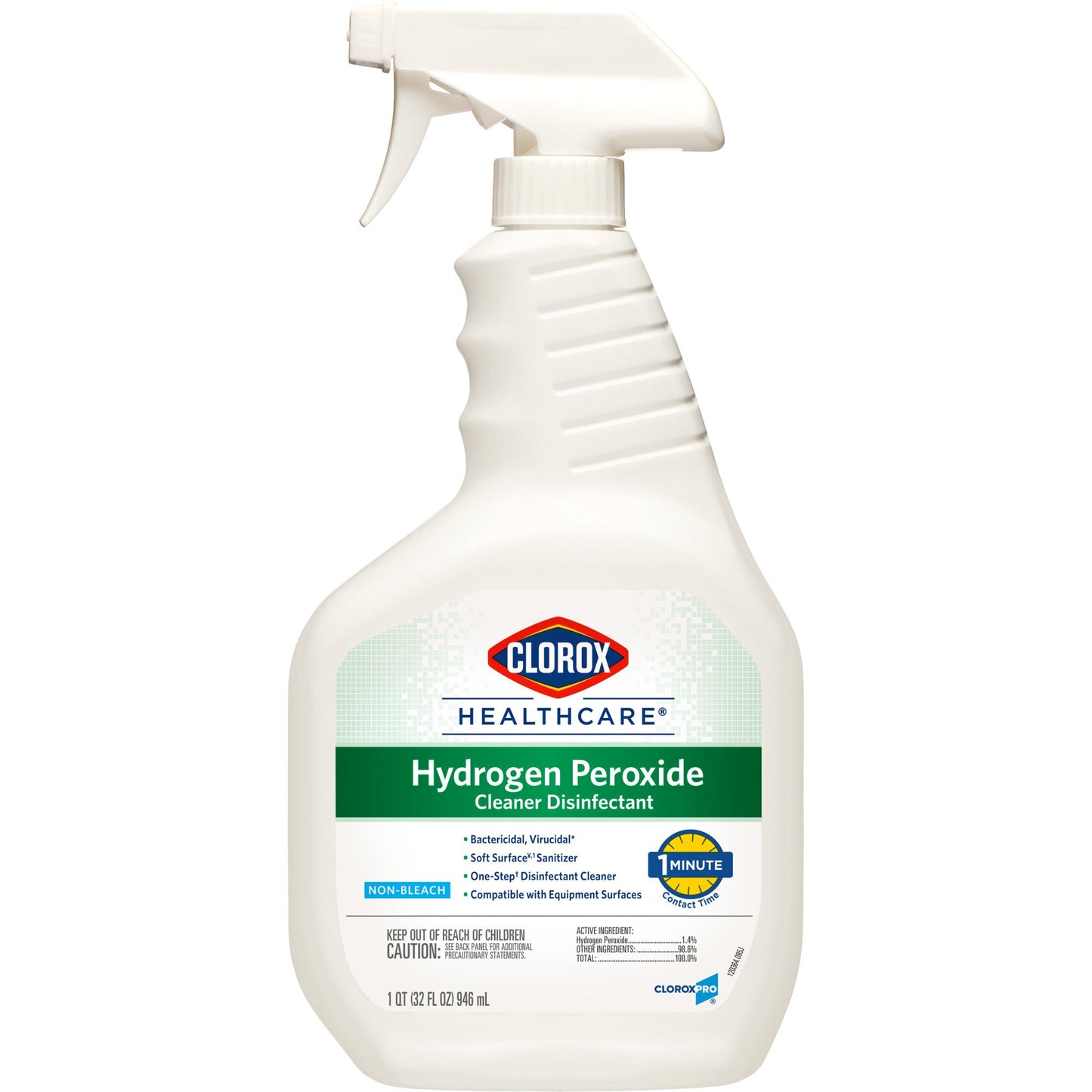 CLEANER, SURFCE HYDRO PROXDE CLOROX SPRY 32OZ (9/C SALFLD