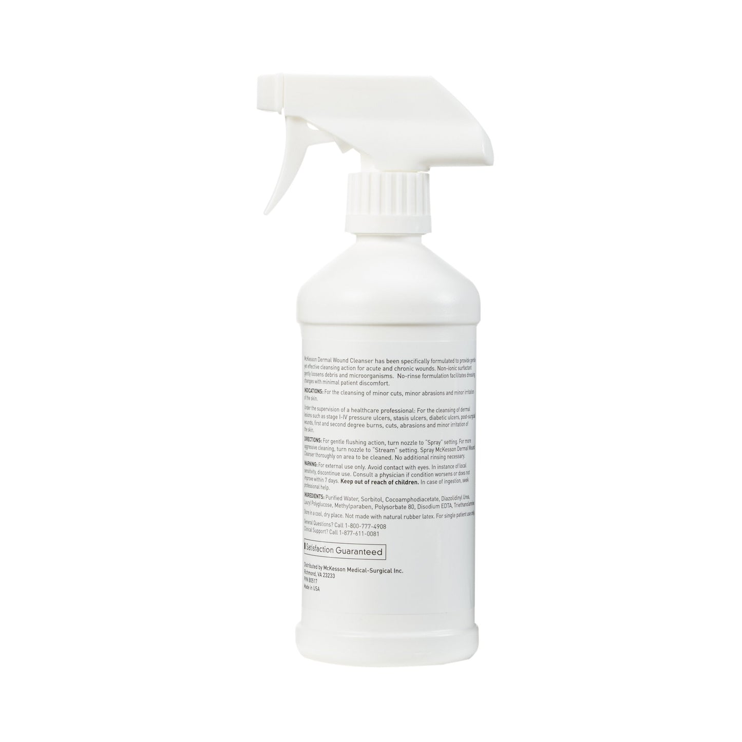 CLEANSER, WOUND DERMAL SPR 16OZ (6/CS)