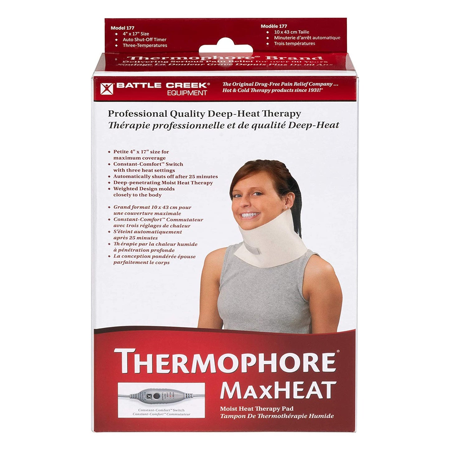 PAD, MOIST HEATING THERMOPHOREMAXHEAT 4"X17"